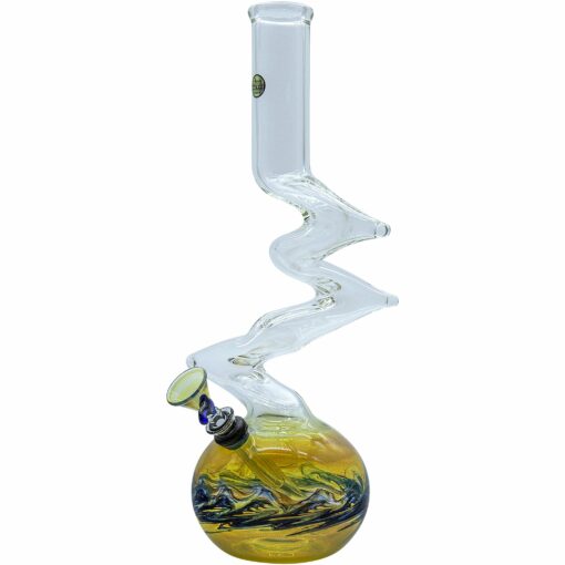 Shop LA Pipes "Switchback" Bubble Base Bong in australian