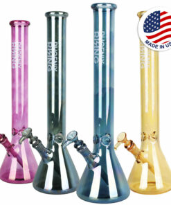 Shop Phoenix Rising Shine Tall Beaker Water Pipe-18"/14mm F/Clrs Vry in australian