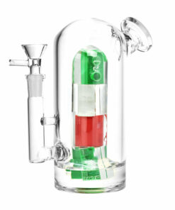 Shop Buzz Builder Glass Water Pipe - 7" / 14mm F / Colors Vary in australian