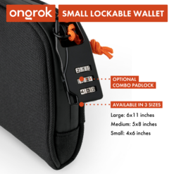 Shop Ongrok Carbon-lined Wallets with Combination Lock V 2.0 | 3