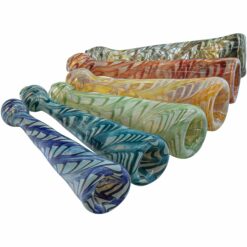 Shop LA Pipes "Typhoon" Colored Chillum in australian