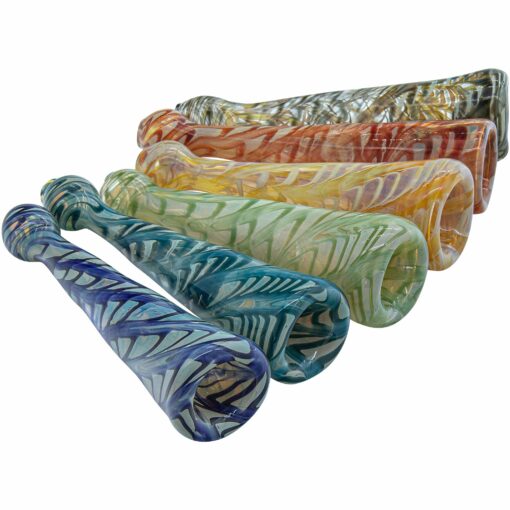 Shop LA Pipes "Typhoon" Colored Chillum in australian