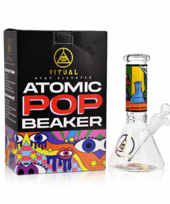 Shop Ritual Smoke - Atomic Pop 8" Glass Beaker - Lips in australian