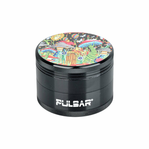 Shop Pulsar Artist Series Grinder - 2.5" / 4pc / Assorted Designs 6PC DISPLAY in australian