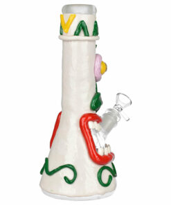 Shop Screamin' Tiki 3D Painted Beaker Water Pipe - 9.75