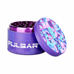 Shop Pulsar Design Series Grinder with Side Art - Candy Floss / 4pc / 2.5" in australian