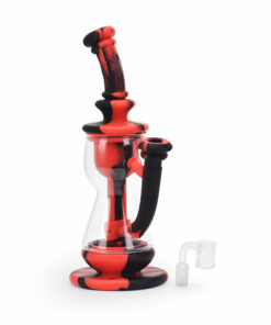 Shop Ritual - 10'' Silicone Deluxe Incycler - Black & Red in australian