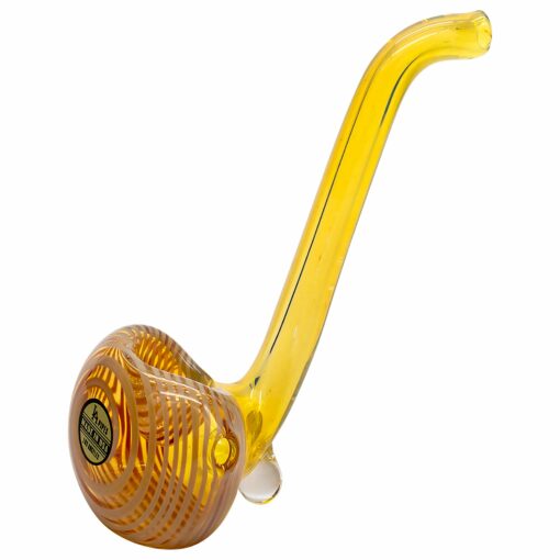 Shop LA Pipes "Flaco" Skinny Glass Sherlock Pipe in australian