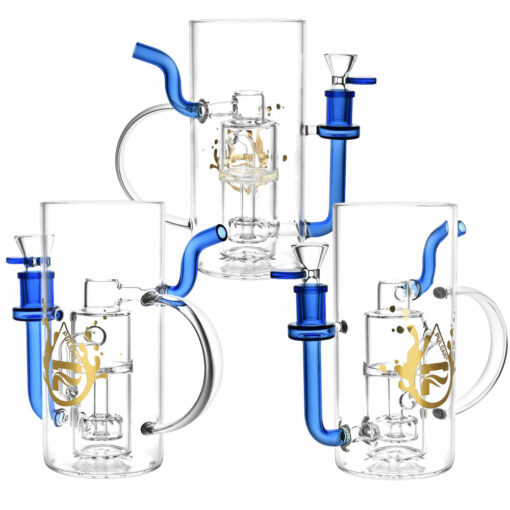 Shop Pulsar Drinkable Beer Mug Recycler Water Pipe | 7" | 14mm F in australian