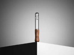 Shop Marley Natural Glass & Walnut Steamroller in australian