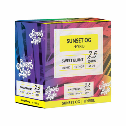 Shop Sweet Blunt D8, HHC, THC-P - Sunset OG (Hybrid) in australian