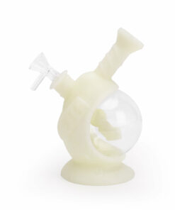 Shop Ritual - 7.5'' Silicone Astro Bubbler - UV Titanium White in australian