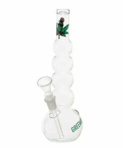 Shop Greenline | 9" Glass Bubble Body Water Pipe in australian