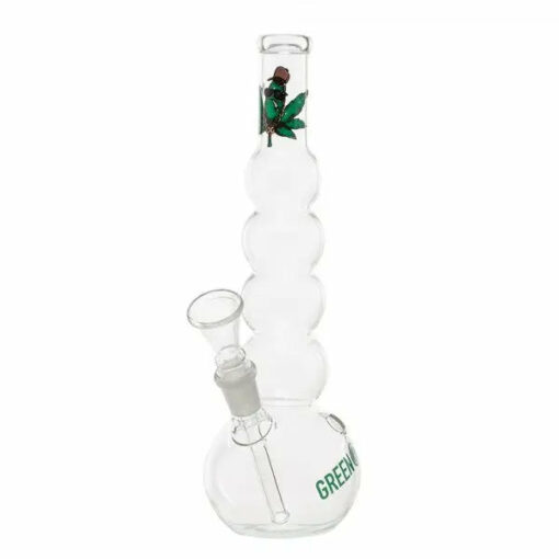 Shop Greenline | 9" Glass Bubble Body Water Pipe in australian