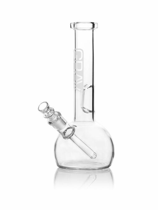 Shop GRAV® Small Clear Round Base Water Pipe in australian