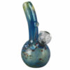 Shop Double Glass Water Pipe- 5.25" / Grommet / Blue w/ Red Spots in australian