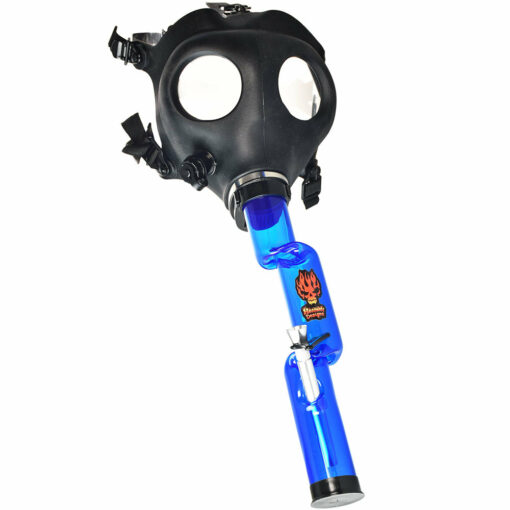 Shop Headway Gas Mask W/ Acrylic Water Pipe - 9"-13"/Styles & Colors Vary in australian