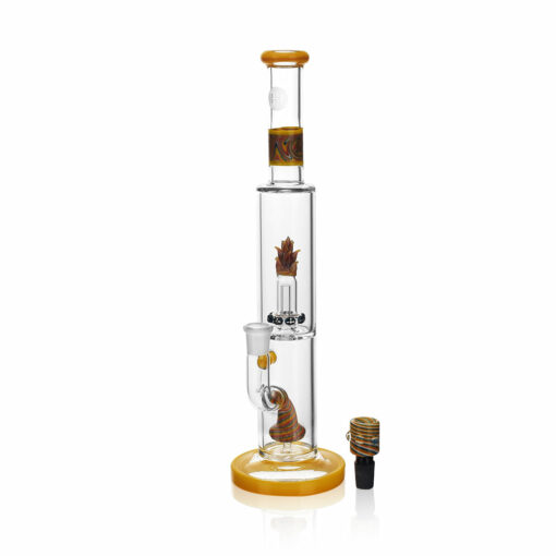 Shop High Society | Cygnus Premium Wig Wag Waterpipe (Canary Yellow) in australian