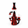 Shop Ritual - 8.5'' Silicone Rocket Recycler - Black & Red in australian