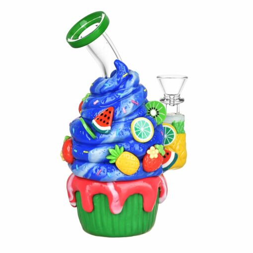 Shop Fruitastic Cupcake Water Pipe - 6.5" / 14mm F in australian