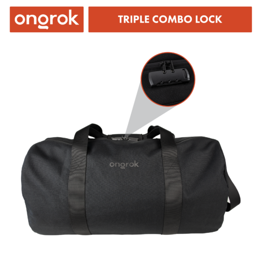 Shop Ongrok Carbon-lined Smell proof Duffle Bag in australian