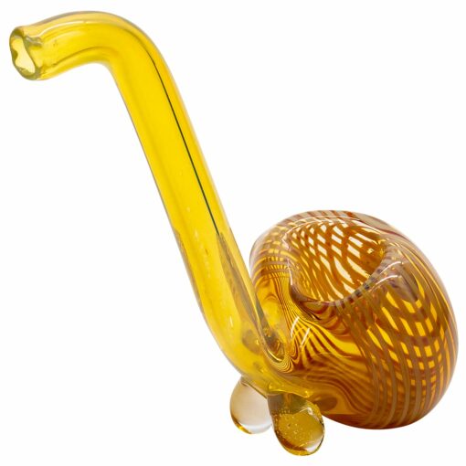 Shop LA Pipes "Flaco" Skinny Glass Sherlock Pipe in australian