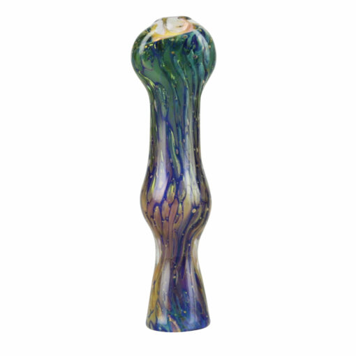 Shop Double Glass Fumed Chillum in australian