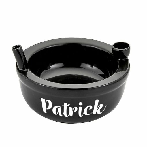 Shop Black Cereal bowl - shiny finish in australian