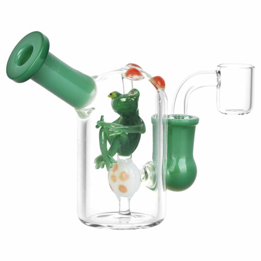 Shop Fun Guy Frog Mini Dab Rig - 4.25" / 14mm F in australian