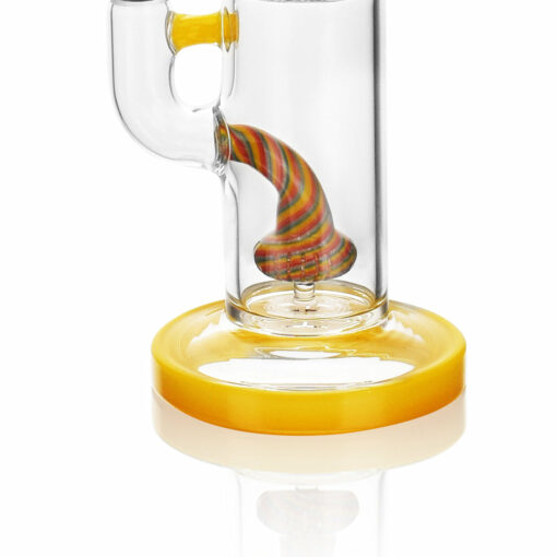 Shop High Society | Cygnus Premium Wig Wag Waterpipe (Canary Yellow) in australian