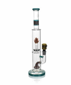 Shop High Society | Cygnus Premium Wig Wag Waterpipe (Turquoise) in australian