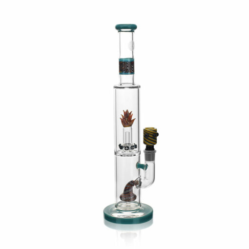 Shop High Society | Cygnus Premium Wig Wag Waterpipe (Turquoise) in australian