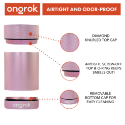 Shop Ongrok Aluminum Metal Storage Jar in australian