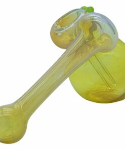 Shop LA Pipes "Silver Sidecar" Fumed Hammer Sidecar Pipe (Various Colors) in australian