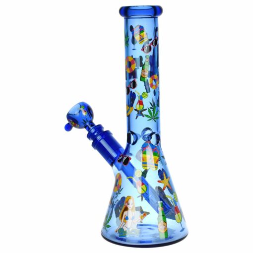 Shop Spring Break 2024 Glass Beaker Water Pipe | 10" | 14mm F in australian