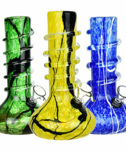 Shop Innovative Experience Soft Glass Water Pipe - 8" / Colors Vary in australian