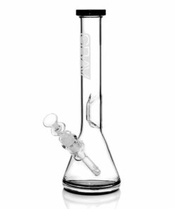 Shop GRAV® Medium, Black Accent Beaker Base Water Pipe in australian