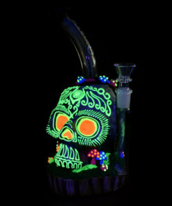 Shop Pulsar Voodoo Skull Water Pipe - 9