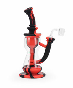 Shop Ritual - 10'' Silicone Deluxe Incycler - Black & Red in australian