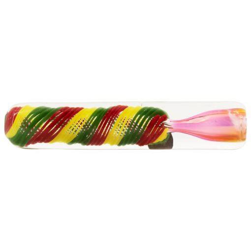 Shop LA Pipes The "Rasta Twister" Chillum Pipe in australian