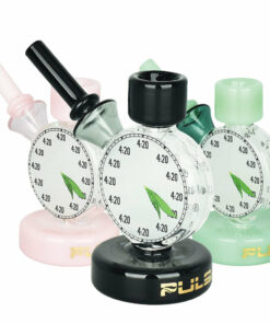 Shop Pulsar 4:20 Time Piece Bubbler Pipe - 4.5" in australian