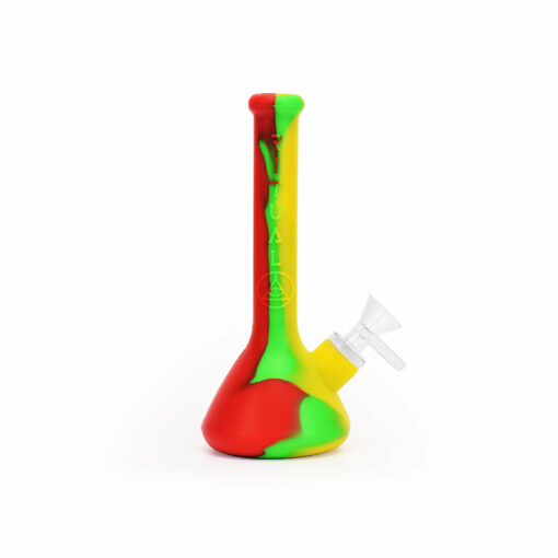 Shop Ritual - 7.5'' Deluxe Silicone Mini Beaker - Rasta in australian