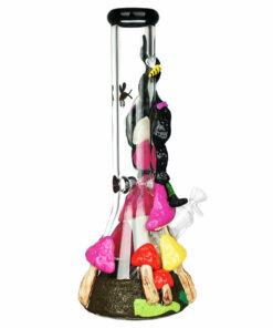 Shop Witch Way 3D Painted Beaker Water Pipe - 14" / 14mm F in australian