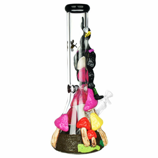 Shop Witch Way 3D Painted Beaker Water Pipe - 14" / 14mm F in australian