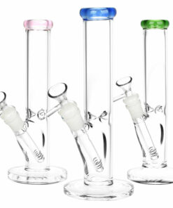 Shop Classic Straight Tube Water Pipe | 14mm F | Colors Vary in australian