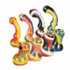 Shop Light Spectrum Spiral Bubbler Pipe - 6.5"/Colors Vary in australian