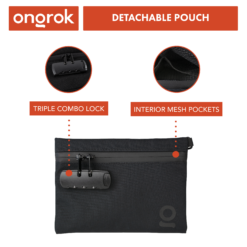 Shop Ongrok Carbon-lined Smell proof Duffle Bag in australian