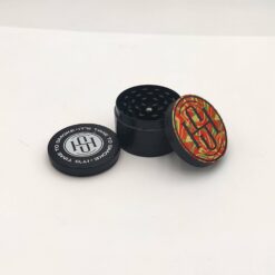 Shop High Society - 4 PC 63mm Ceramic Teflon Coated Grinder - Rasta in australian