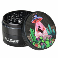 Shop Pulsar Artist Series Grinder | Amberly Downs Psychedelic Abduction in australian