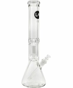 Shop LA Pipes "King Bong" Ultra Heavy 9mm Shower-Head Beaker Bong in australian